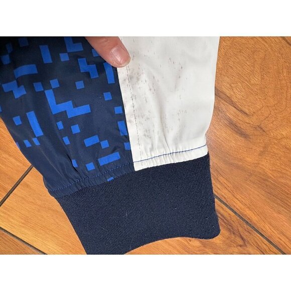 Staple Mens Large Hooded Full-Zip Windbreaker Jacket  Graphic Design Multicolor - Picture 10 of 12